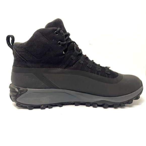 Merrell Thermo Snowdrift Mid Shell Mens Waterproof Boots Black J19269 NEW Sz 9 - Picture 3 of 6